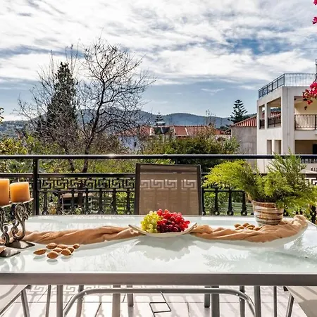 Apartment Meandros Garden View Skopelos Town